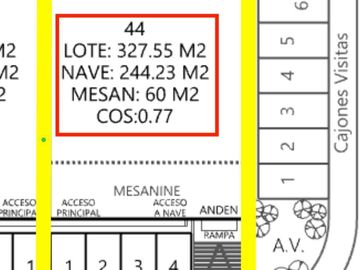 Venta Naves Industriales | (414m2) Lib. Norponiente, Tlacote | Qro76 $7.3mdp