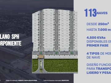 Venta Naves Industriales | (414m2) Lib. Norponiente, Tlacote | Qro76 $7.3mdp