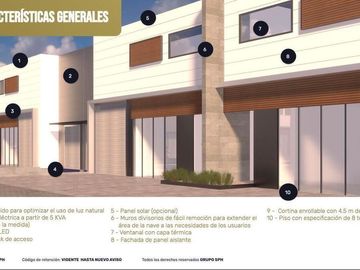 Venta Naves Industriales | (414m2) Lib. Norponiente, Tlacote | Qro76 $7.3mdp