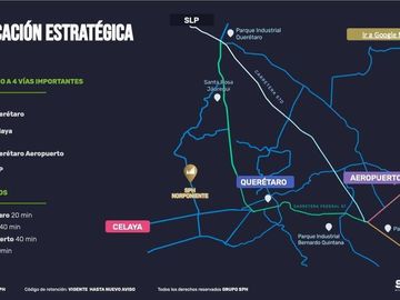 Venta Naves Industriales | (244m2) | Lib. Norponiente, Tlacote, Qro76. $4.4md
