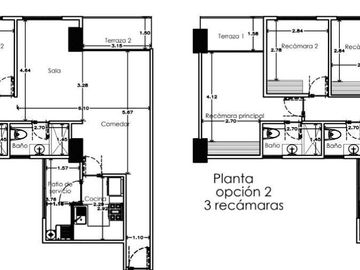Departamento PreVenta Lindavista 100 m2 Piso 7