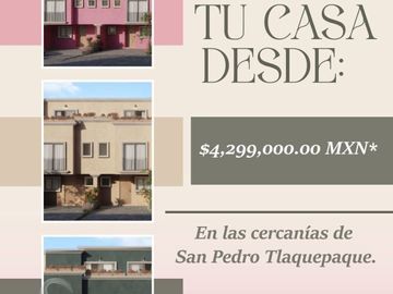 Casa Nueva en Coto en  Tlaquepaque Centro MODELO PARRA