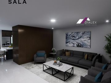 VENTA Casa 3 Niveles Fracc. Rincón de San Gerardo (EL BARRO) -Carretera Nacional en Monterrey 285 m2