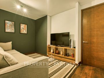 Venta Hermoso Departamento con Jardín La Reina Alta, gran conectividad.