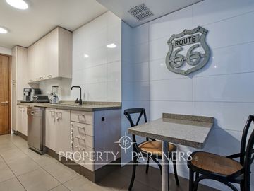 Venta Hermoso Departamento con Jardín La Reina Alta, gran conectividad.