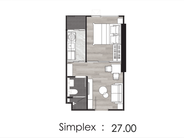Origin Plug and Play E22 Station - 1BR Simplex (City View)