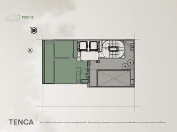 2 Ambientes en Construcción en Palermo Hollywood - Tenca