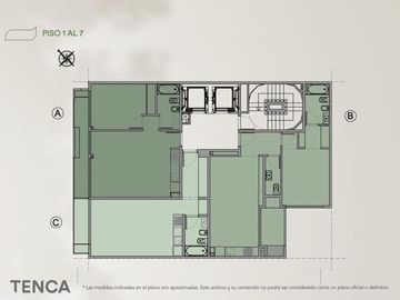 2 Ambientes en Construcción en Palermo Hollywood - Tenca