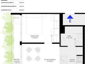 Departamento en venta de dos ambientes, Ituzaingó Sur