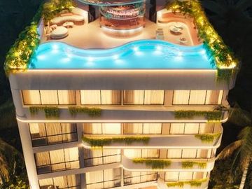 Loft de 1 Recámara en Aldea Zama – Diseño en Doble Altura y Excelente Ubicación