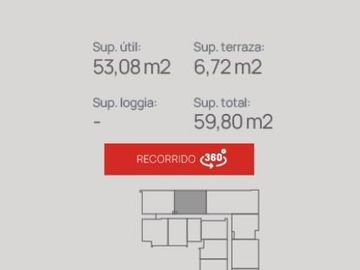Departamento en Venta en Metro Toesca, Barrio Republica