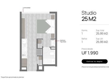Departamento en Venta en Metro Toesca, Barrio Republica