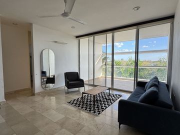 Departamento en Renta semi amueblado