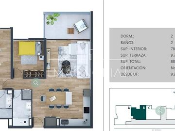 Departamento en Venta en sector mar jonico
