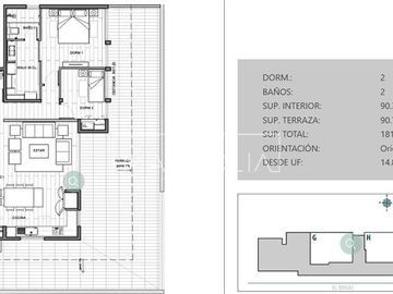 Departamento en Venta en sector mar jonico