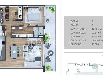 Departamento en Venta en sector mar jonico