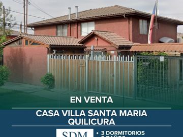 CASA AMPLIA Y FAMILIAR QUILICURA