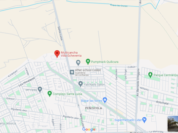VENTA TERRENO CON CASA, QUILICURA