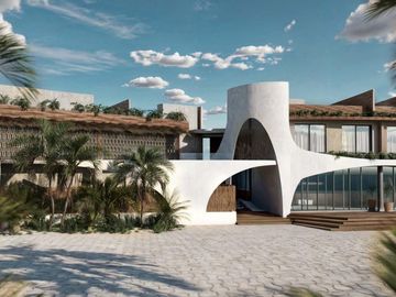 ESTUDIO EN PRE VENTA EXCLUSIVA FRENTE AL MAR EN MAHAHUAL, RIVIERA MAYA, DESARROLLADOR CON PRESTIGIO