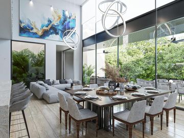 Casa en venta de 4 recámaras en club de golf country