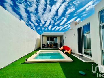 Casa de un piso en venta en Conkal, Yucatán.