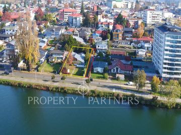 Gran terreno en primera línea del Río Calle Calle, Valdivia.