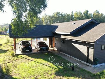 Hermosa Parcela con casa en Condominio sector Cayumapu