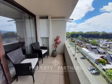 Departamento amoblado en Condominio Parque Krahmer