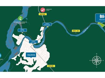 Parcela en exclusivo condomino Alto Rio Valdivia