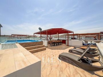 Exclusiva Casa en primera Fila de 2 pisos en Condominio Playa Azul Km 125