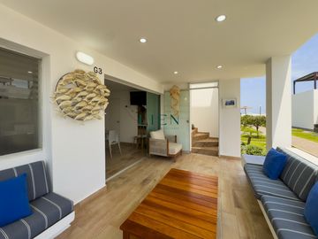 Exclusiva Casa en primera Fila de 2 pisos en Condominio Playa Azul Km 125