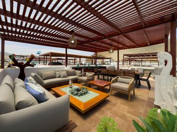 Exclusiva Casa en primera Fila de 2 pisos en Condominio Playa Azul Km 125