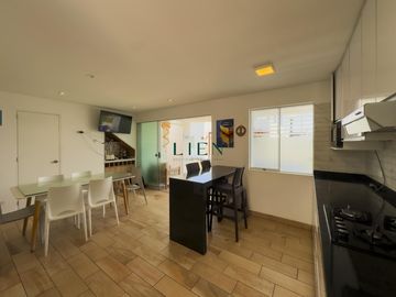 Exclusiva Casa en primera Fila de 2 pisos en Condominio Playa Azul Km 125