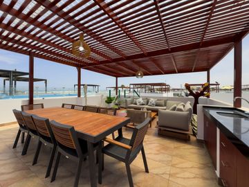Exclusiva Casa en primera Fila de 2 pisos en Condominio Playa Azul Km 125