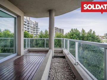 Venta departamento 4 ambientes con dep. Aqua Golf, Nordelta, vista lago, jardín propio Oportunidad.