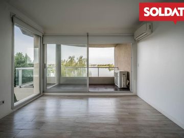 Venta departamento 4 ambientes con dep. Aqua Golf, Nordelta, vista lago, jardín propio Oportunidad.