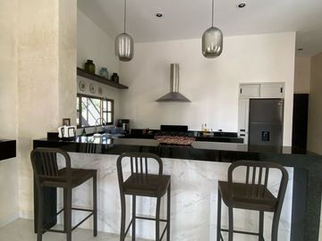 Casa en venta tipo hacienda de un piso 4 recamaras en  Mérida Yucatán.
