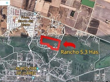 Vendo Rancho en Almoloya de 5.3 Has