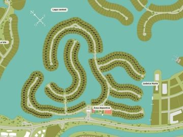 Lote en venta al lago central  en el Barrio Puentes, Nordelta