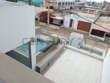 Paraiso frente al mar casa en venta en caleta vidal - Barranca