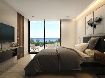 Espectacular Departamento de 3 Rec con vista al mar, unos pasos de la playa
