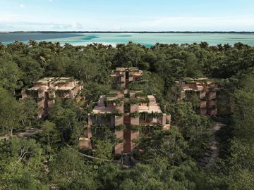 PRE VENTA DEPARTAMENTO FRENTE A LA LAGUNA DE BACALAR, PRECIO PRIMERA FASE, OPORTUNIDAD DE INVERSIÓN