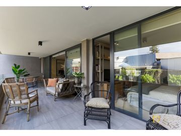 Nuevo En Las Condes 3d 3b Sala Estar Y Jardín Sin Comision C