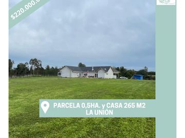 Parcela Con Casa La Unión (0,5ha.) - Rio Sur Corretajes