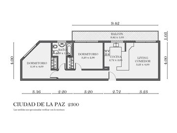 Retasado Venta de Departamento de 3 Ambientes en Belgrano