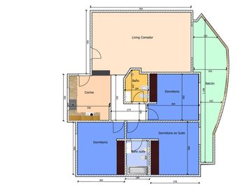Departamento 4 ambientes 3 dorm. RETASADO