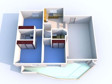 Departamento 4 ambientes 3 dorm. RETASADO