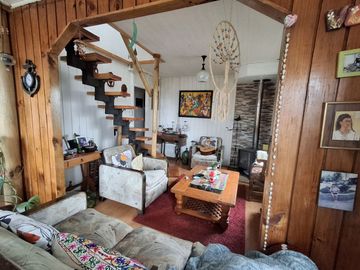 A La Venta Hermosa Casa + Casa Y Cabaña, Con Vista Al Mar En