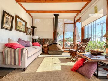 Concon Venta Casa 4d 3b Vista Mar Jardín Piscina Las Elenas