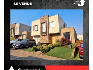 SE VENDE CASA EN COND MARSELLA AL PONIENTE DE TEMUCO